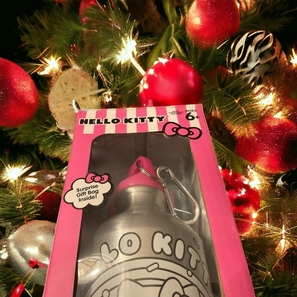 🎄Hello Kitty Doodle & Decorate Surprise Gift Bag Inside Water Bottle! - Picture 4 of 12